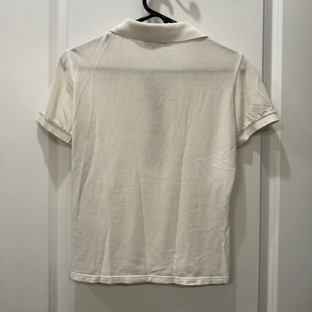 Burberry London white polo classic check print plaid - Picture 6 of 6